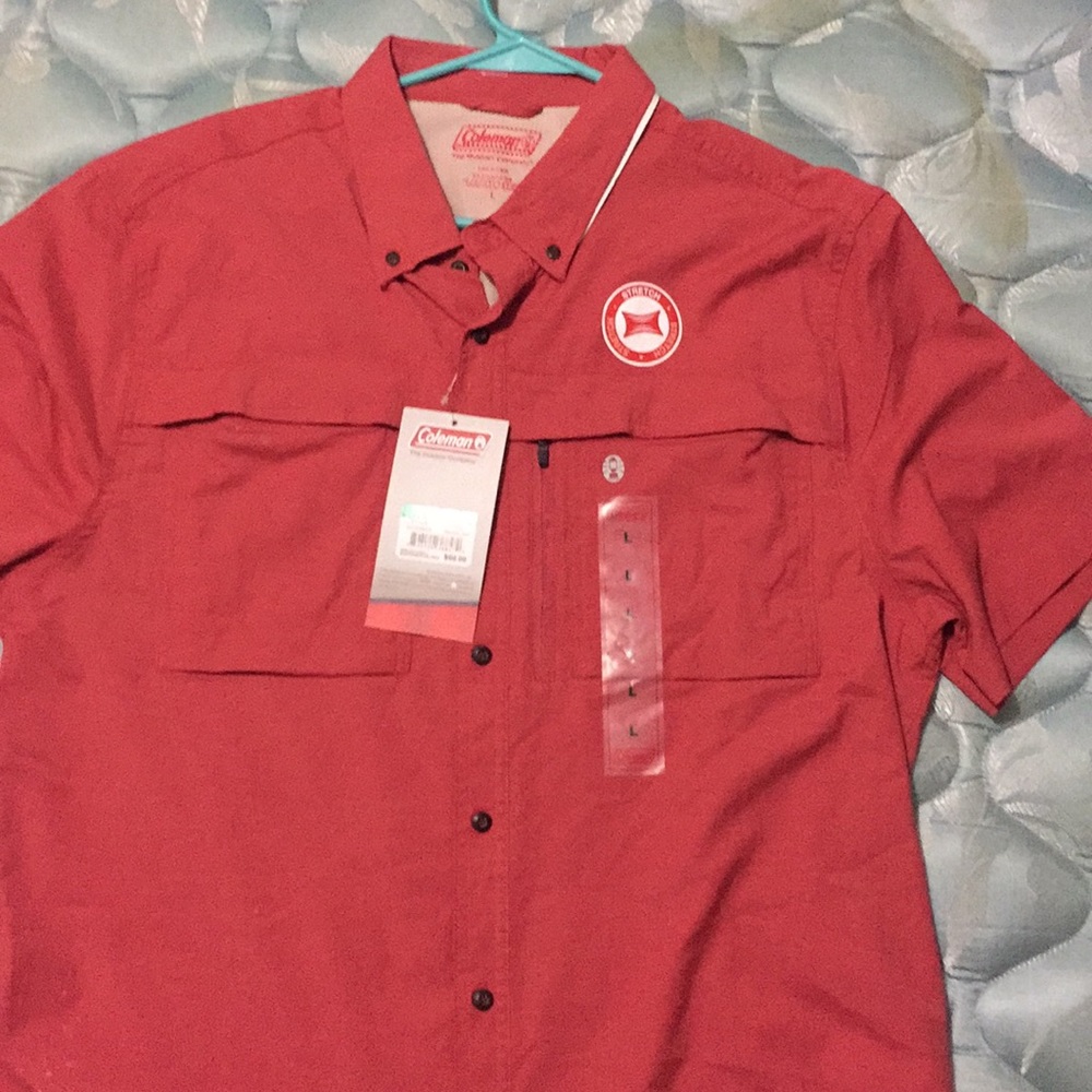 Coleman button up new!